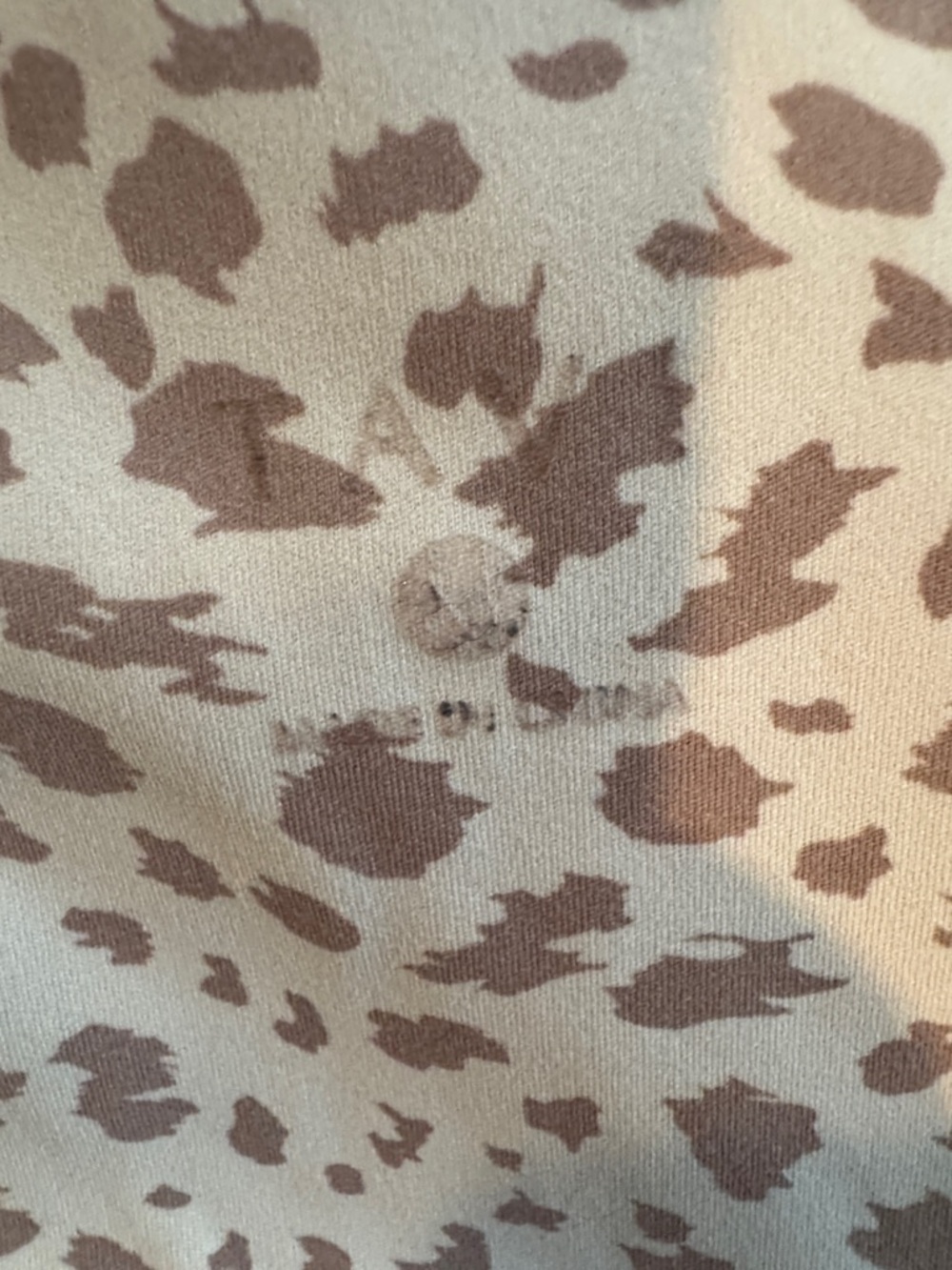 Women’s Pink Leopard Print High-Waist leggings - Picture 2 of 2